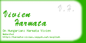 vivien harmata business card